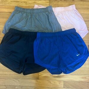 Bundle of Four Nike Shorts (Size S/M)